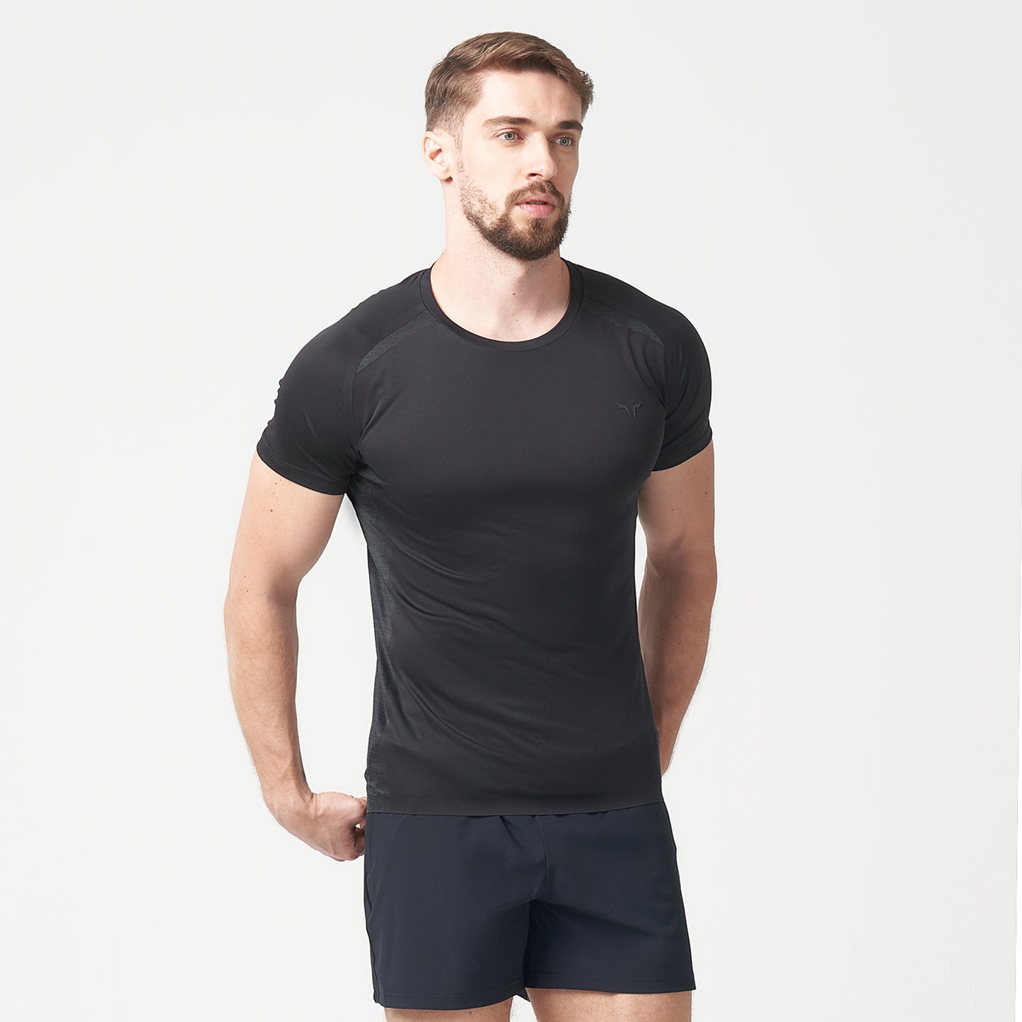 squatwolf-gym-wear-lab360-5-inch-superstretch shorts-black-workout-short-for-men