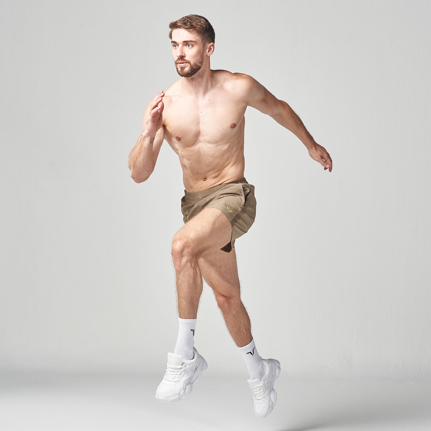 squatwolf-gym-wear-lab360-5-inch-superstretch shorts-green-workout-short-for-men