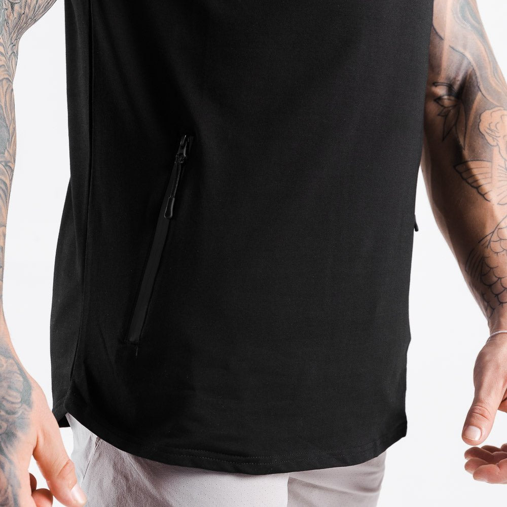 squatwolf-gym-wear-statement-drop-shoulder-top-black-workout-tops-for-men