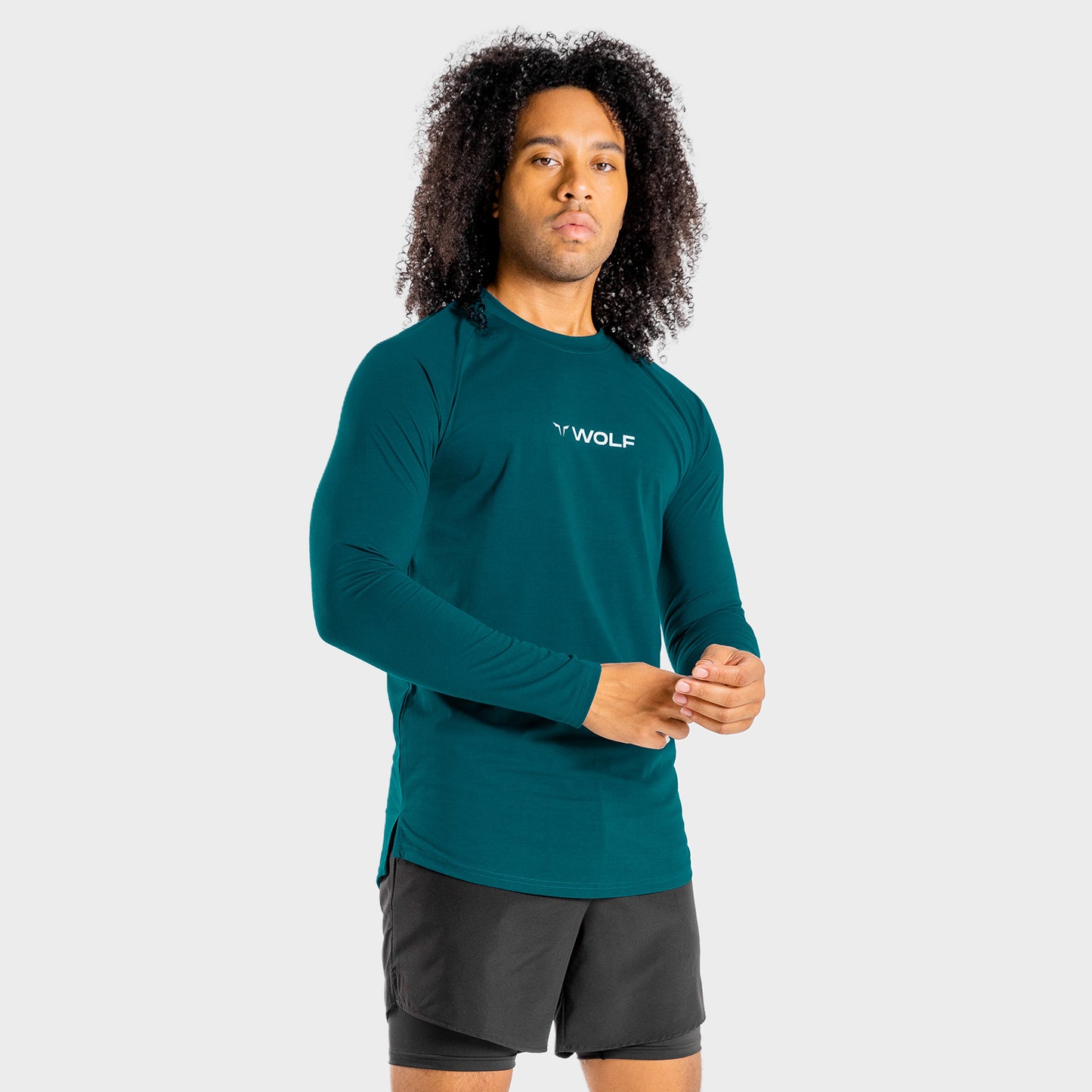 squatwolf-workout-shirts-for-men-primal-men-tee-teal-gym-wear