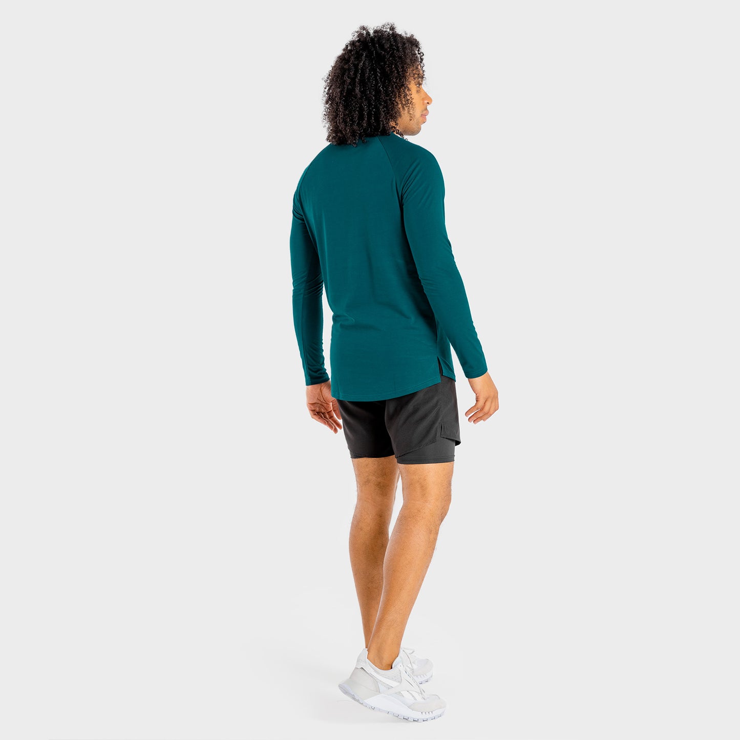 squatwolf-workout-shirts-for-men-primal-men-tee-teal-gym-wear