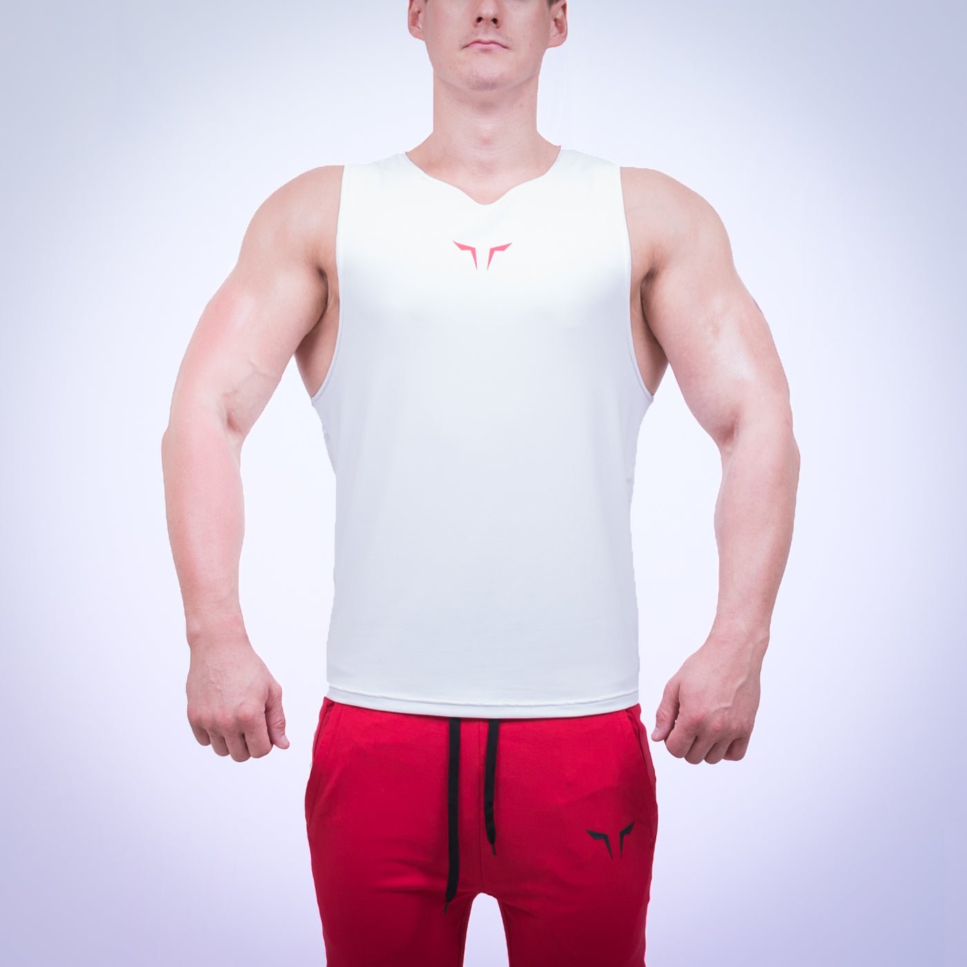 Gym Tank - White