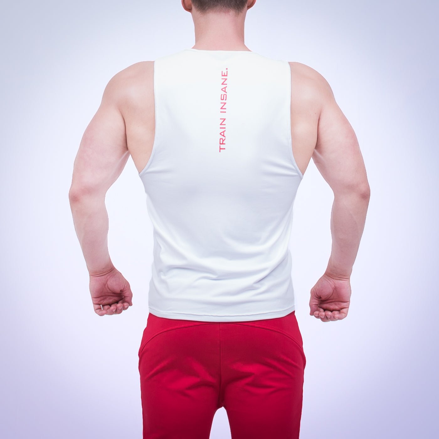 Gym Tank - White