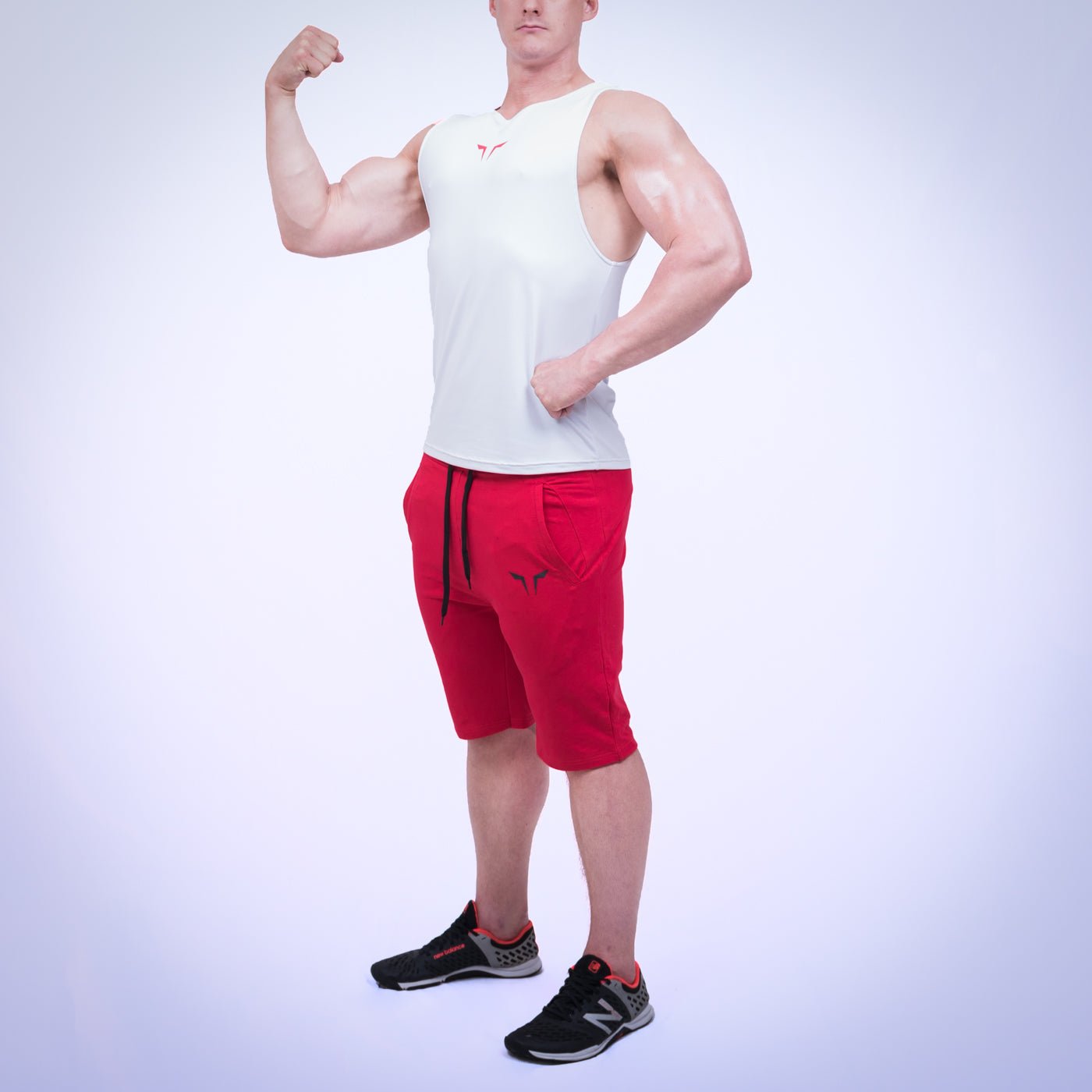 Gym Tank - White