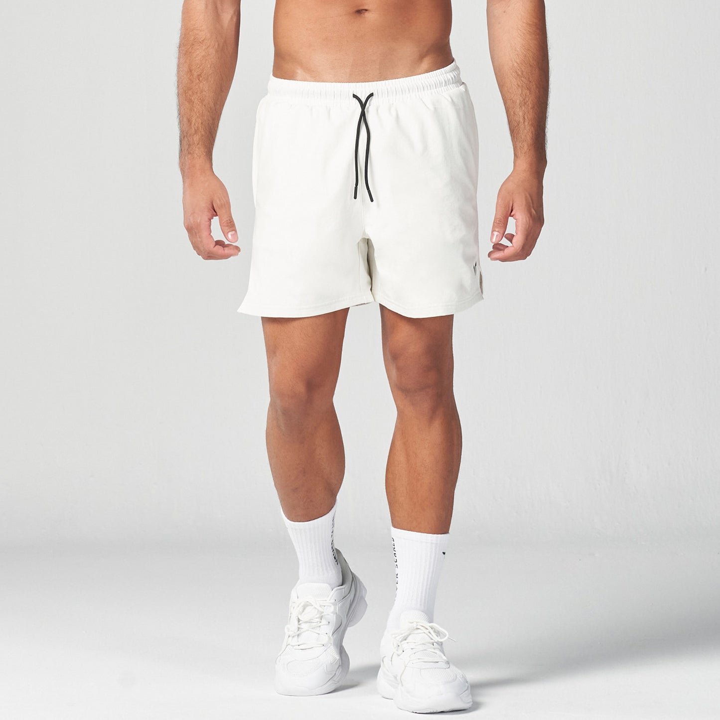 squatwolf-gym-wear-essential-5-inch-shorts-pearl-white-workout-short-for-men