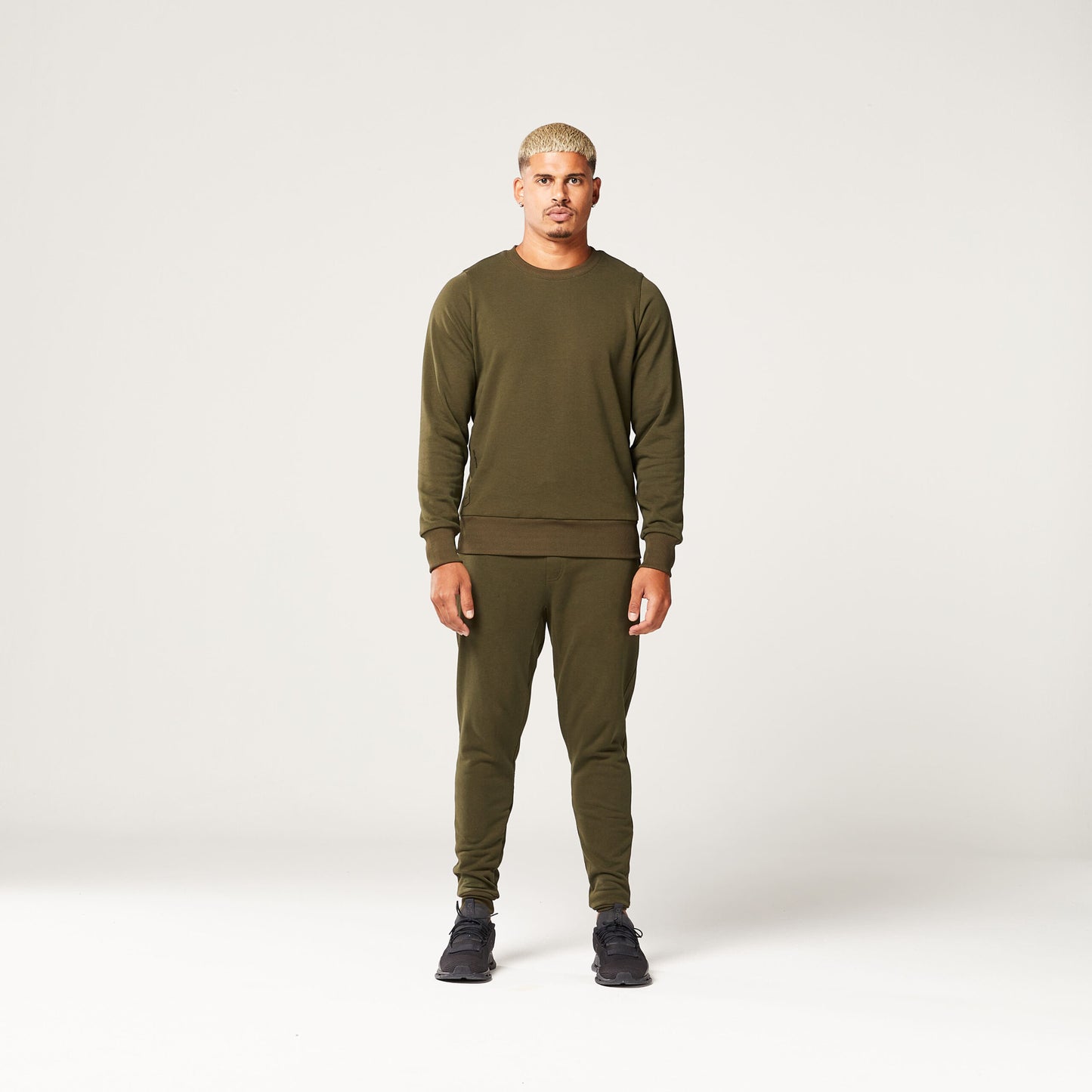 squatwolf-gym-wear-code-crew-sweatshirt-khaki-workout-shirts-for-men