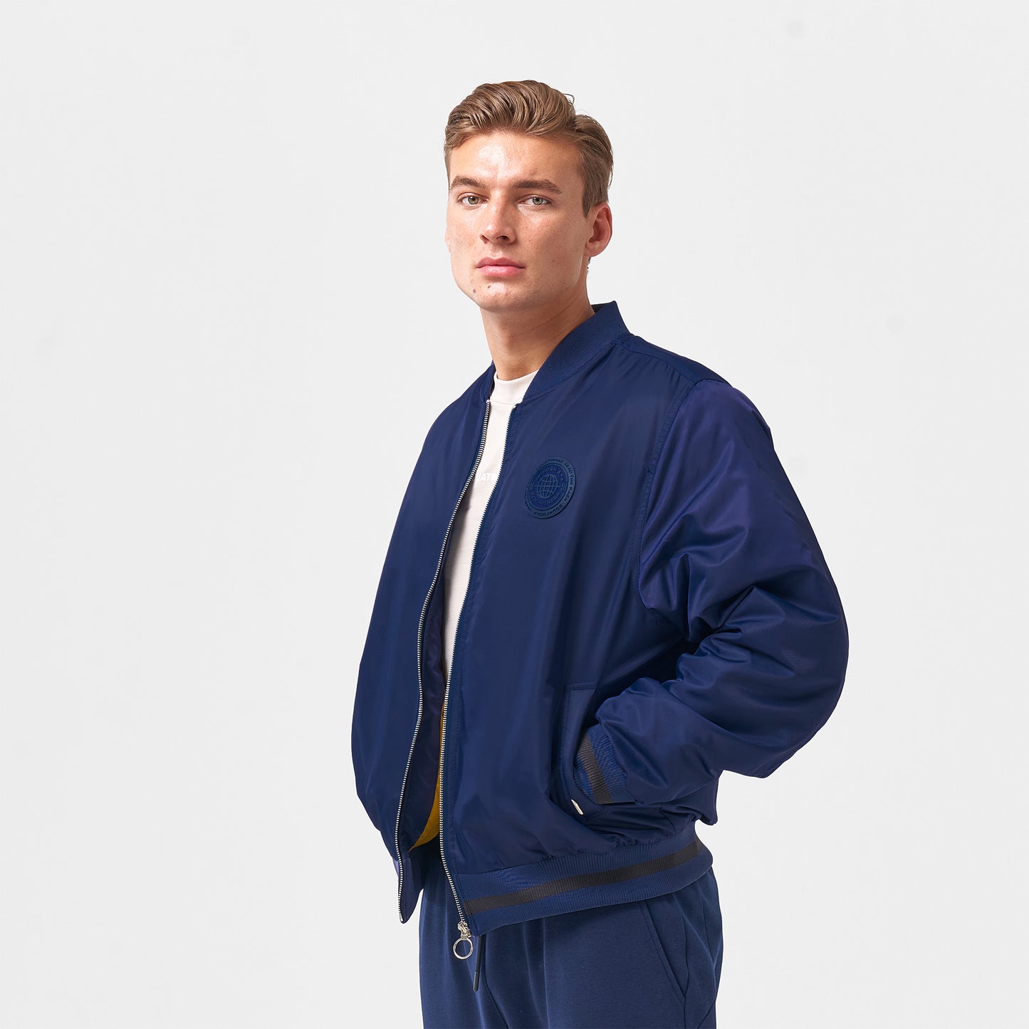 squatwolf-gym-wear-golden-era-bomber-jacket-blue-workout-tops-for-men